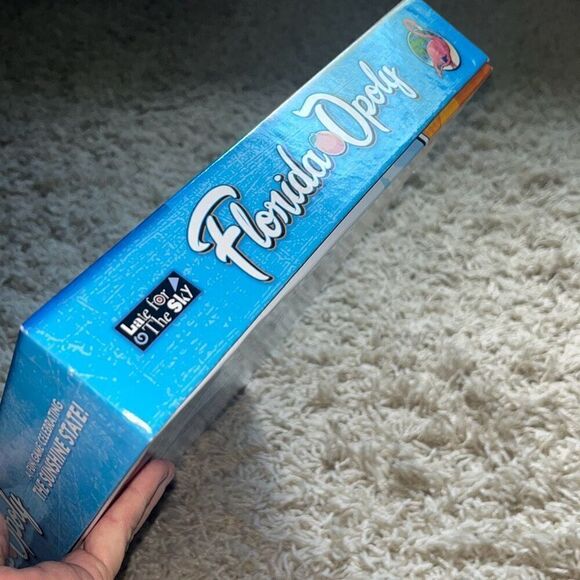 Florida Opoly Board Game Floridaopoly Monopoly Style Game Made In USA Late For T - Picture 4 of 11